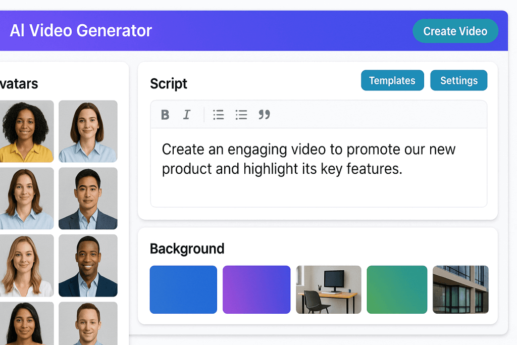 AI video generator
