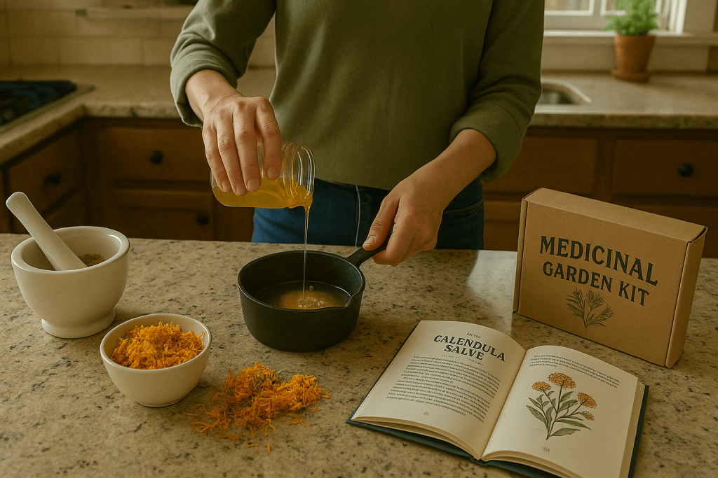 From Seed to Healing in Your Own Hands