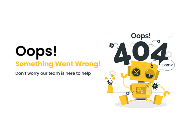 404 error page