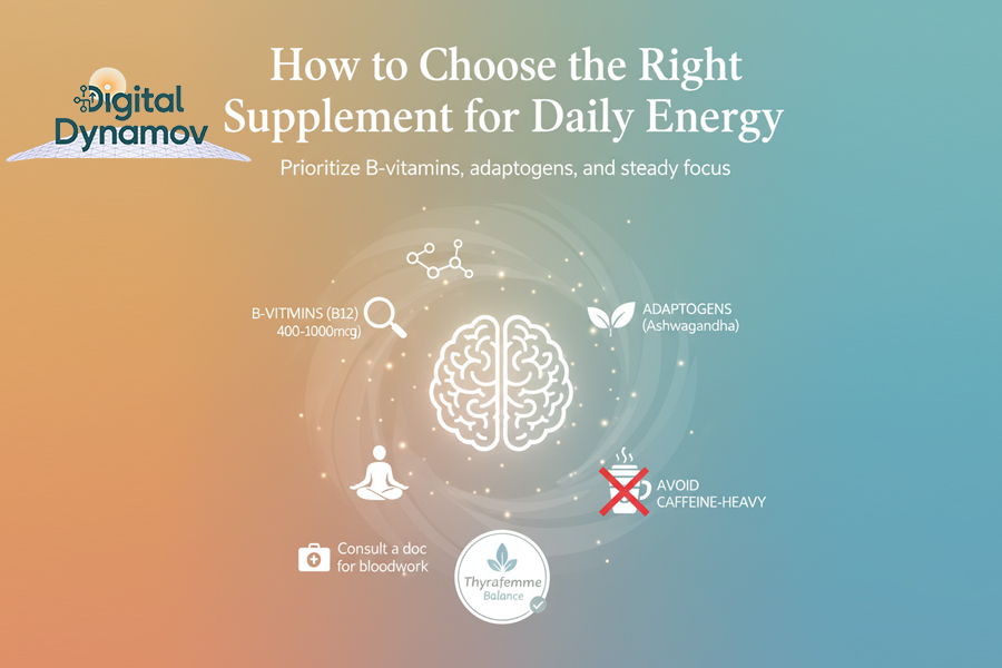 How to Choose the Right Supplement for Daily Energy
